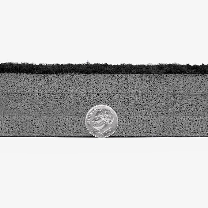FlooringInc's Rollout Carpet Top Cheer Mat, Perfect as a Gymnastics Mat, Tumbling Mat or Portable Cheerleading Gym Mats for Home Workouts and Practice