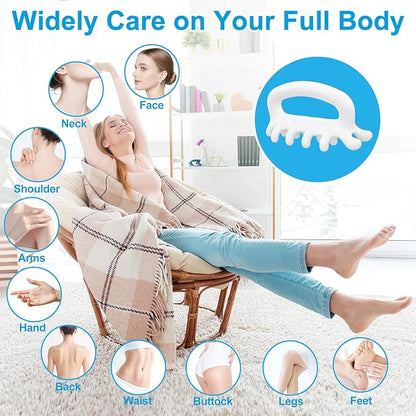 Cellulite Massage Tool, Fascia Blaster, Lymphatic Drainage Tool, Trigger Point Massage, Fascia Release Tools, Anti Cellulite Massager for Muscle Knots & Myofascial Tissue & Body Lymphatic Drainage