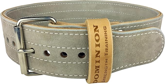 Suede 3-inch Weightlifting Belt - Premium Powerlifting Support with Enhanced Grip Technology