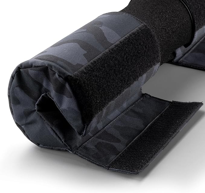 Fitgriff® Barbell Hip Thrust Pad for Squats, Lunges & Glute Bridges – Weightlifting Cushion for Neck & Shoulder Protection – Fits Olympic & Standard Bars