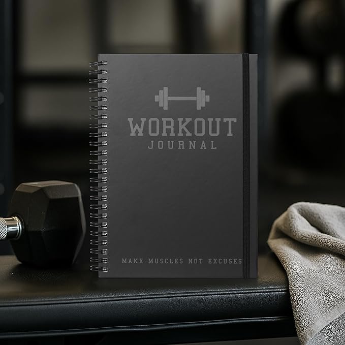The Ultimate Fitness Journal for Tracking and Crushing Your Gym Goals - Detailed Workout Planner & Log Book For Men and Women - Great Gym Accessories With Calendar, Nutrition & Progress Tracker