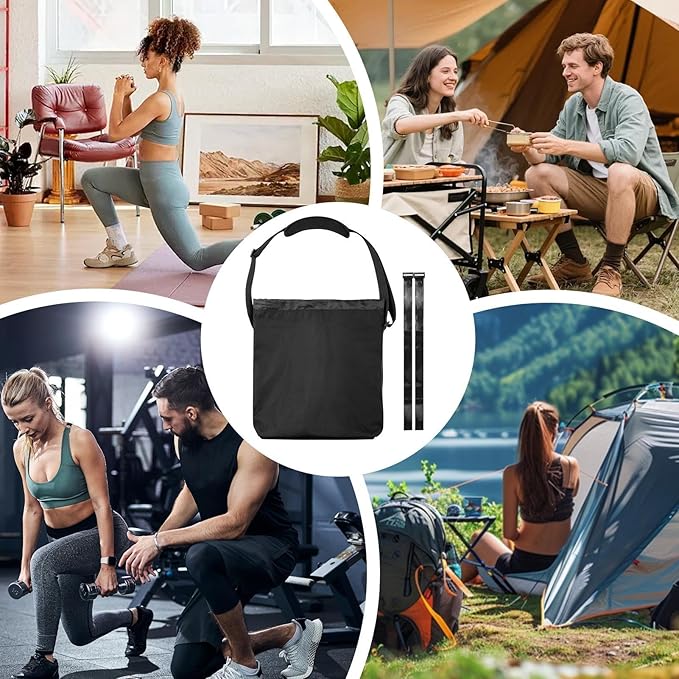 Gym Bag - Duffle Bags | Sports Holdall Bags, Dumbbell Storage Carry Case with Adjustable Strap Mens Gym Bag for Carrying Dumbbells From 1 LBS To 20 LBS Fitness Camping Workout Swimming