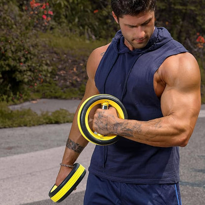 Dumbbell Weight Plates –Dual Purpose Ergonomic Fitness Equipment, Multifunctional Design for Strength Training, Full Body Workouts and Home Gym