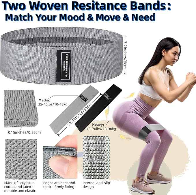 Women Glute Workout Equipment, Hip Thrust Belt for Weights, Booty Bands Exercise Bands Pilates Ball, Glute Workout at Home Pilates Exercise Equipment Kit for Home Gym Fitness Accessories