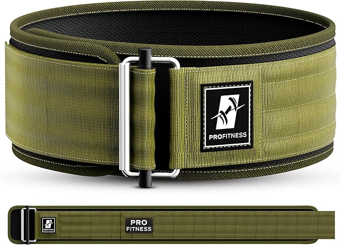 Weightlifting Belt for Men & Women - 4'' Wide Auto-Lock Weight Lifting Belt for Men Back Support - Squat Belt as Workout Belt for Men & Women Powerlifitng & Deadlifts - Weight Belt for Men Back Support
