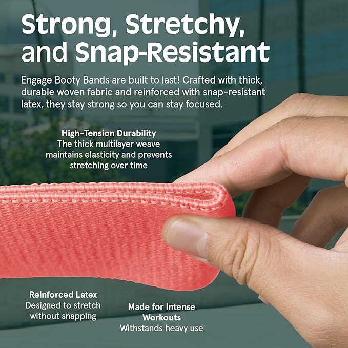 Retrospec Engage Resistance Booty Bands