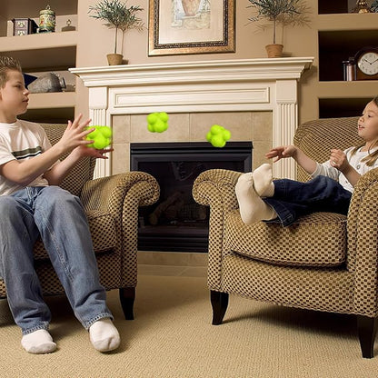 6 Pcs Reaction Balls Agility Balls Hexagonal Fitness Training Equipment for Speed Reflex Training Sports Exercise