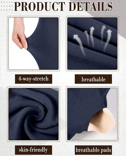 Women 3 Piece Seamless Workout Set Sports Bra High Waisted Gym Yoga Leggings Zip Up Jacket with Thumbhole Activewear
