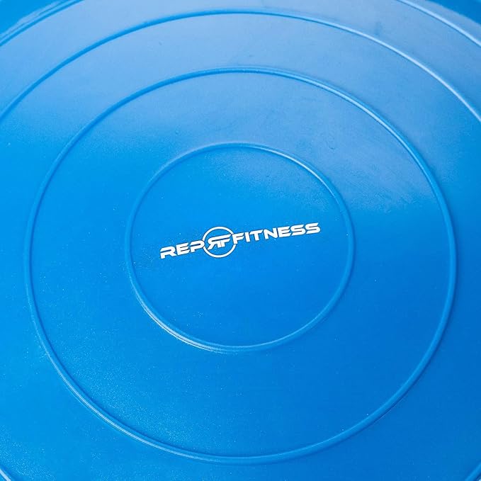 Rep Fitness Balance Trainer Ball with Resistance Bands and Foot Pump – for Strength, Balance, Home Gym Exercises