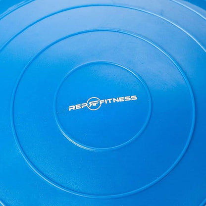 Rep Fitness Balance Trainer Ball with Resistance Bands and Foot Pump – for Strength, Balance, Home Gym Exercises