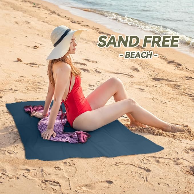 Microfiber Towel for Gym, Workout, Sweat Towel – Quick Dry, Ultra Compact, Lightweight & Super Absorbent(Navy Blue,40x20 in)