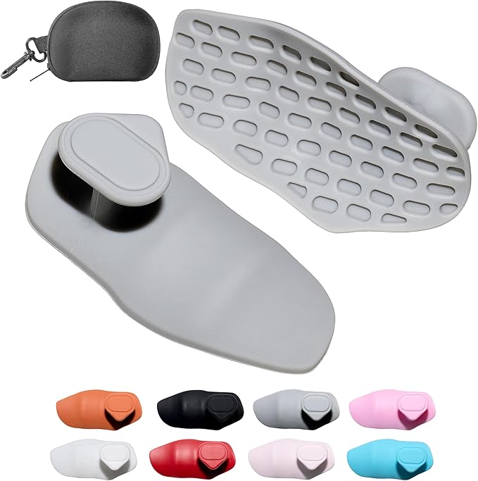 Silicone Gym Grips for Weight Lifting,Workout Gloves for Women Men Alternative,Anti Slip Gym Workout Grip,Rubber Gym Hand Grips-Weightlifting Grips Pad for Barbell,Pull Up,Ryptfit,Training