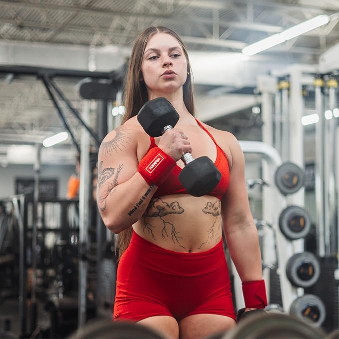 UPPPER Wrist Wraps for Weightlifting – 19" Lifting Wrist Support with Thumb Loop for Bench Press, Powerlifting, and Gym Workouts for Men & Women | Premium Fitness Gear