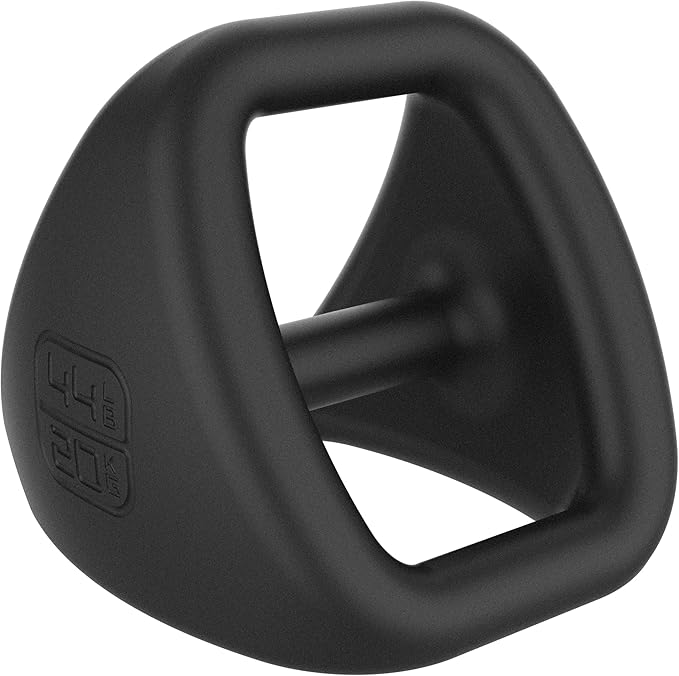 TRX YBell Pro Series 3-in-1 Dumbbell, Kettlebell and Push Up Stand Workout Equipment | Commercial Grade Powder Coated Surface | Perfect for Strength Training & Conditioning Workouts