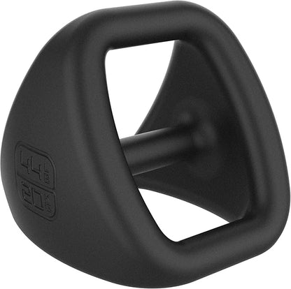 TRX YBell Pro Series 3-in-1 Dumbbell, Kettlebell and Push Up Stand Workout Equipment | Commercial Grade Powder Coated Surface | Perfect for Strength Training & Conditioning Workouts