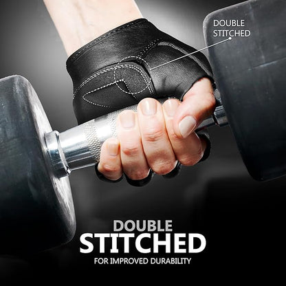 DXM SPORTS Workout Gloves for Men, Gym Weight Lifting Gloves with Wrist Support - Breathable, Anti-Slip Gloves for Exercise, Fitness, Cycling, Training, Outdoor Sports