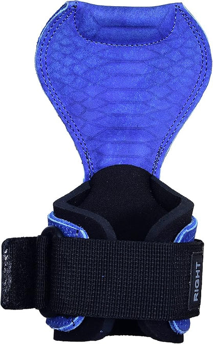 Cobra Grips PRO Weight Lifting Gloves Heavy Duty Straps Alternative with Power Lifting Hooks Padded Wrist Support for Deadlifts & Bodybuilding