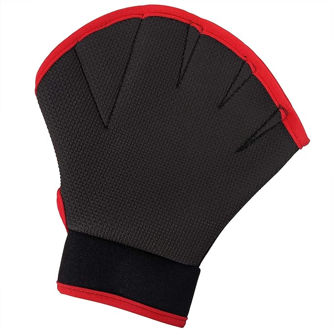 Flow Swimming Resistance Gloves - Webbed Gloves for Water Aerobics, Aquatic Fitness, and Swim Training