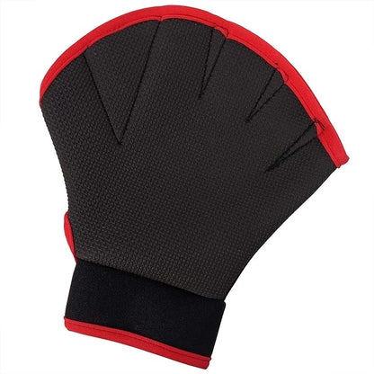 Flow Swimming Resistance Gloves - Webbed Gloves for Water Aerobics, Aquatic Fitness, and Swim Training