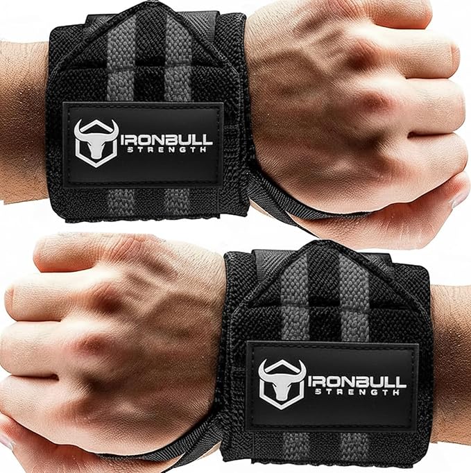 Wrist Wraps for Weightlifting (USPA & IPL Approved) - 18” Premium Quality Wrist Straps for Weightlifting - Weight Lifting Wrist Wraps with Thumb Loop - Best Gym Wrist Wraps for Lifting Weights, Curls & Dips - Lifting Wrist Wraps for Bench, Powerlifting...