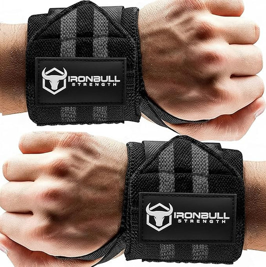 Wrist Wraps for Weightlifting (USPA & IPL Approved) - 18” Premium Quality Wrist Straps for Weightlifting - Weight Lifting Wrist Wraps with Thumb Loop - Best Gym Wrist Wraps for Lifting Weights, Curls & Dips - Lifting Wrist Wraps for Bench, Powerlifting...
