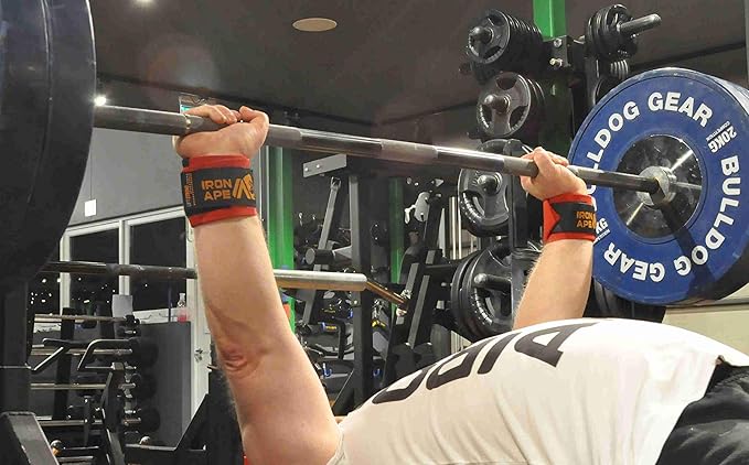 Professional Grade Wrist Wraps, 12", 18", 24" & 34". New Versatile Twin Thumb Loop Design for Powerlifting, Weight Lifting, and Bodybuilding. Weightlifting Wrist Support for Men and Women