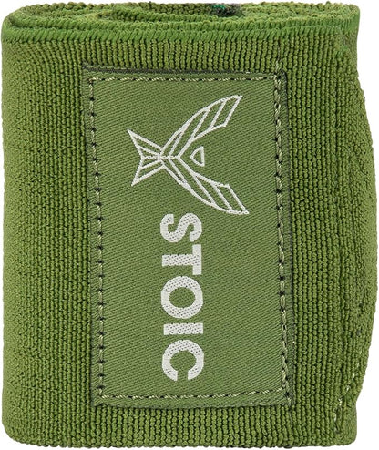 Stoic Wrist Wraps Weightlifting, Powerlifting, Cross Training, Bodybuilding with Thumb Loop. for Gym Workout, Men and Women Weight Lifting and Strength Training
