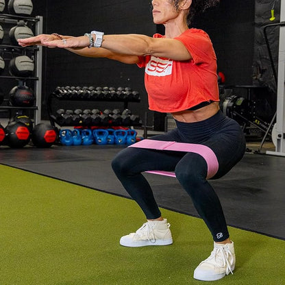 Serious Steel Fitness Hip and Glute Activation Band | Squat & Deadlift Warm-up Band for HIPS and Glutes