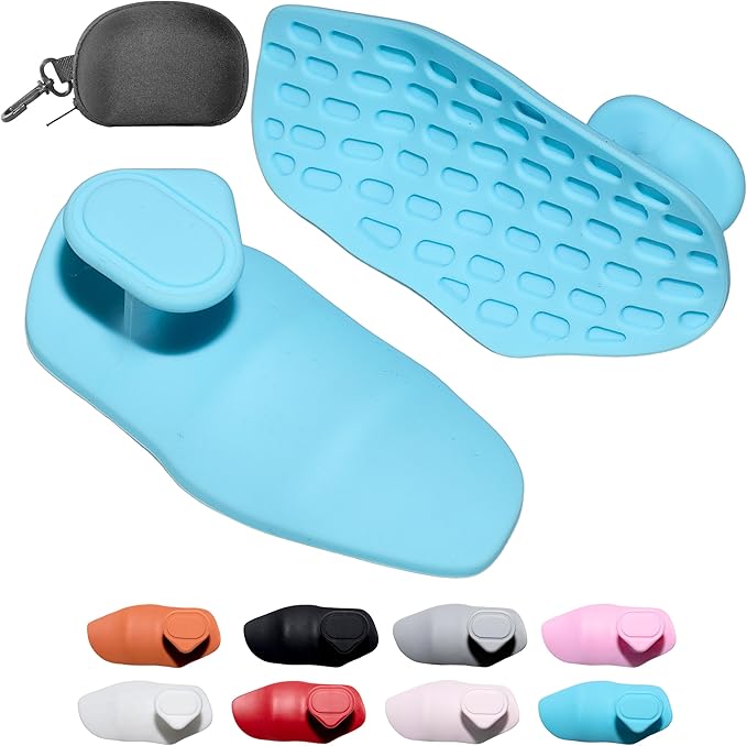 Silicone Gym Grips for Weight Lifting,Workout Gloves for Women Men Alternative,Anti Slip Gym Workout Grip,Rubber Gym Hand Grips-Weightlifting Grips Pad for Barbell,Pull Up,Ryptfit,Training