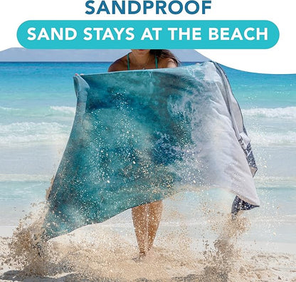 Youphoria Microfiber Travel Towel Fast Drying Lightweight - Quick Dry Towel for Camping, Beach, Backpacking, Hiking & Sport