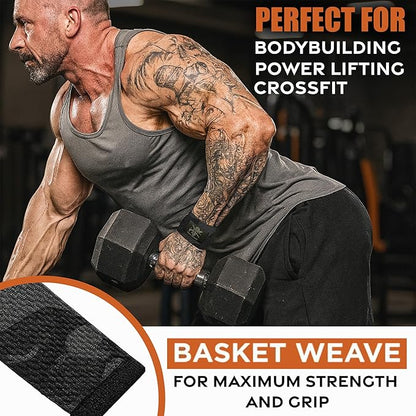 Iron Infidel Weight Lifting Straps - Wrist Straps for Weight Lifting, Deadlifting, Exercise, Crossfit, Strength Training, Olympic Lifts - Gym Straps for Grip Strength on Bar