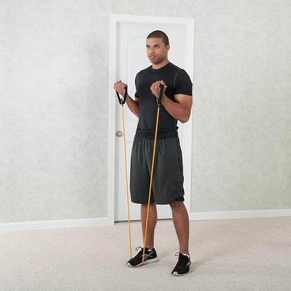 Black Mountain Products Single Resistance Band - Door Anchor and Starter Guide Included