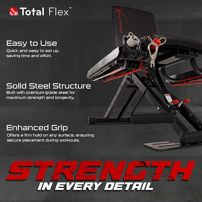 Total Flex Compact Design, Home Gym, Versitiale Exercises, Workout Equipment, Fitness Equipment