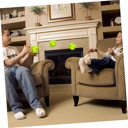Yardwe 6pcs Colorful Reaction Balls Reflex Training Ball Goalkeeper Agility Sports Exercise