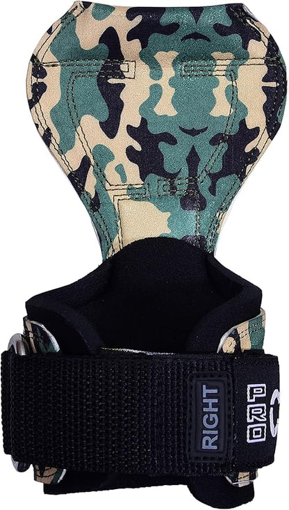 Cobra Grips PRO Weight Lifting Gloves Heavy Duty Straps Alternative with Power Lifting Hooks Padded Wrist Support for Deadlifts & Bodybuilding