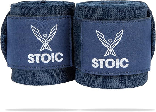 Stoic Wrist Wraps Weightlifting, Powerlifting, Cross Training, Bodybuilding with Thumb Loop. for Gym Workout, Men and Women Weight Lifting and Strength Training