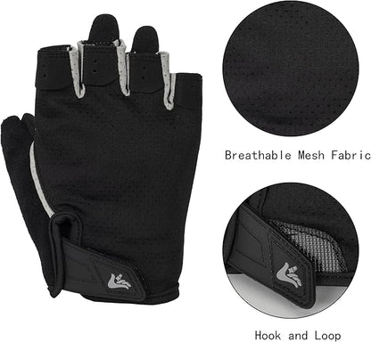 Workout Gloves for Men Women, Anti Slip Breathable Weight Lifting Gloves for Gym Exercise, Cycling, Fitness, Training