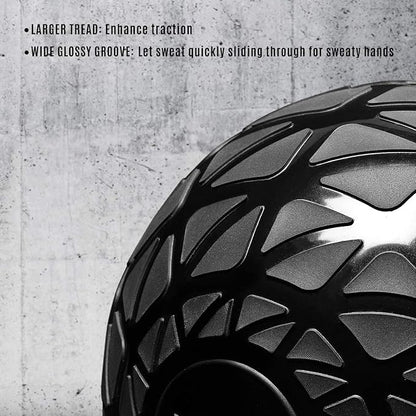Yes4All Slam Balls, 10-40lb Weighted Ball Weight, Durable PVC Sand Filled Workout Dynamic Slam Ball for Core Strengthen