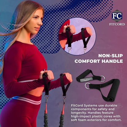Body Sculpting Home Gym Silver Kit - Portable Exercise Bundle for Strength, Muscle Building & Toning Workouts - Isotonic & Isokinetic Activities for Strengthening - Rehabilitation Equipment Set