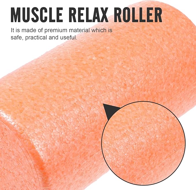 Yoga Massage Roller Muscle Relaxation Foam Column 30x15cm Epp Back and Leg Fitness Massage Stick for Physical Therapy and Myofascial Release