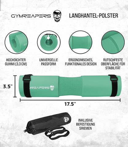 Gymreapers Barbell Squat Pad - Protective Bridge Pad For Hip Thrust, Squats, Lunges - Hip Support, Neck Protection For Bar