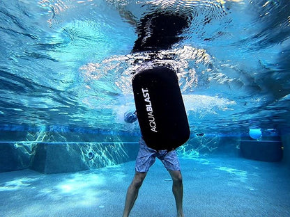Portable Fitness and Punching Bag for Pools & Swim Spas | Full-Body, Low-Impact Water Resistance Workout | Quick 30-Second Set-Up | Compact & Travel-Friendly