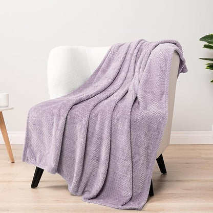 2-Pack Microfiber Bath Towels (27x54 Inches) - Ultra Soft & Quick Dry, 3X Absorbency, Lightweight for Gym, Yoga, Travel & Spa - Perfect for Home, Fitness & Post-Workout,(Purple)