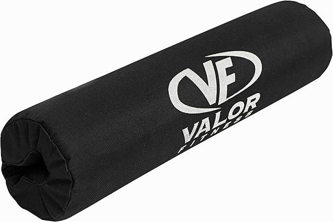 Valor Fitness Foam Barbell Pad Supports Shoulder, Hip, Waist, and Neck - Protection While Weightlifting, Glute, Cross Training & Home Gym Workouts - 18 Inches Long