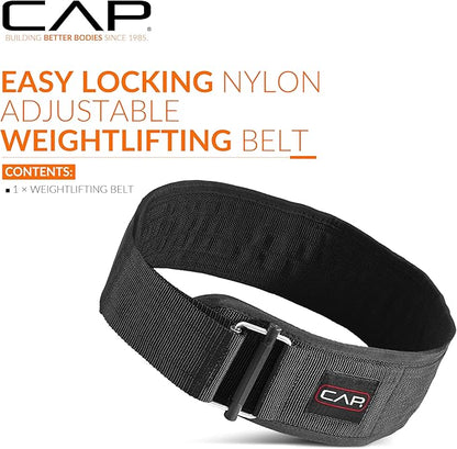 CAP Barbell Premium Nylon Weightlifting Belt | Multiple Options