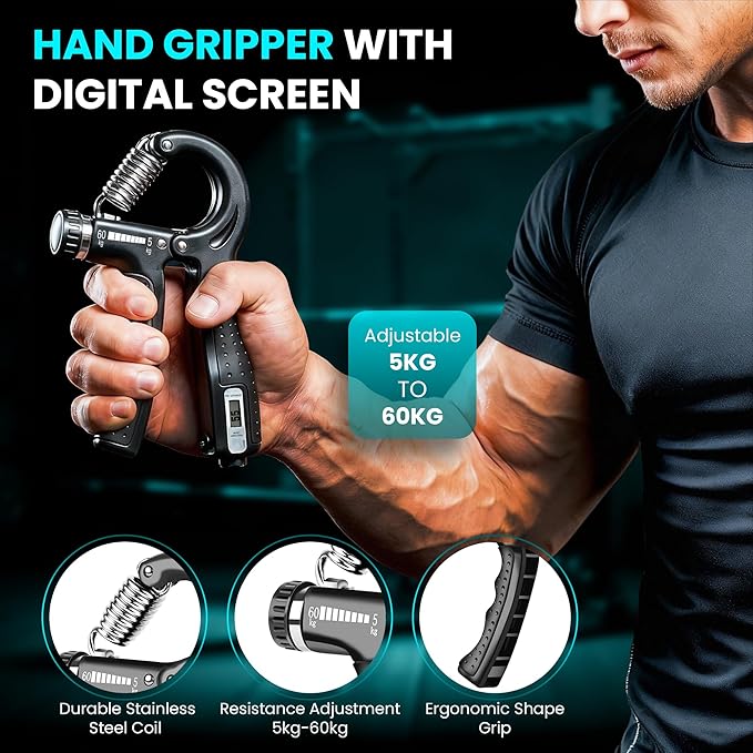 Twister Arm Trainer, Adjustable Dual Resistance (30-90, 90-120 Lbs) Upper Body Chest Exerciser And Hand Grip Strength Trainer, Portable Training Equipment For Chest & Arm Workout, Best For Home Gym
