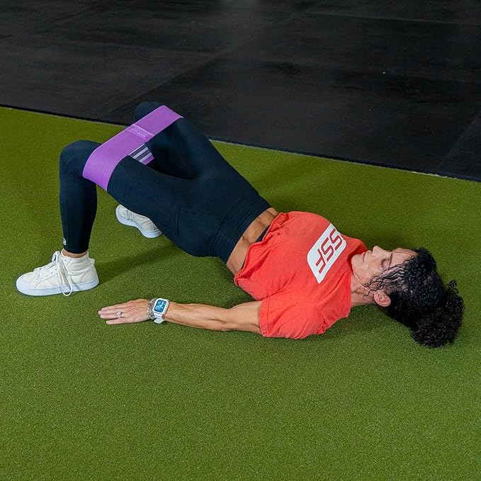 Serious Steel Fitness Hip and Glute Activation Band | Squat & Deadlift Warm-up Band for HIPS and Glutes