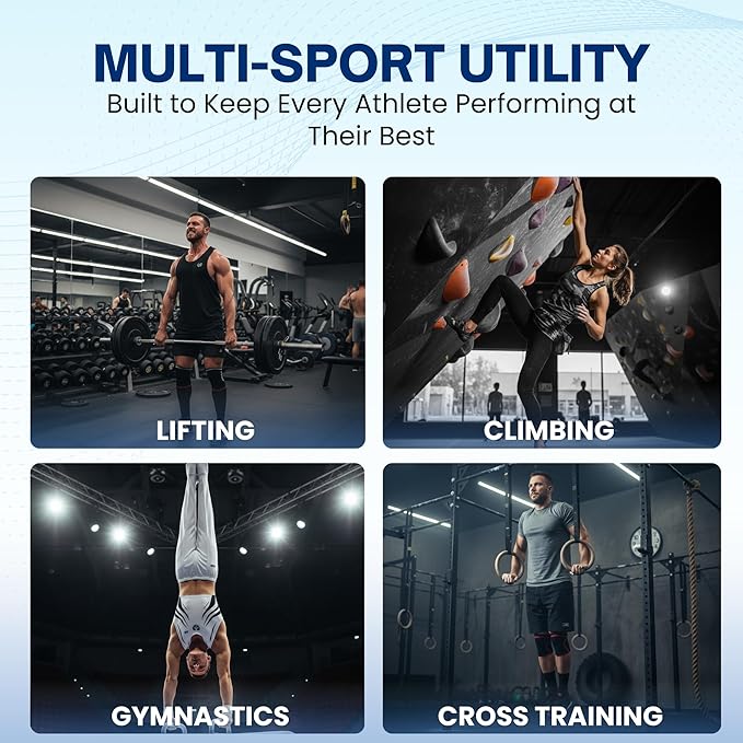 Liquid Chalk for Gym, Weightlifting – Fast Drying Gym Chalk Liquid, Lasting Grip Formula – Mess Free, Dust-Free, Skin-Safe Liquid Climbing Chalk for Pull Ups, Gymnastic & Training