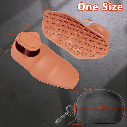 Silicone Gym Grips for Weight Lifting,Workout Gloves for Women Men Alternative,Anti Slip Gym Workout Grip,Rubber Gym Hand Grips-Weightlifting Grips Pad for Barbell,Pull Up,Ryptfit,Training
