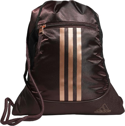 adidas Alliance Sackpack – Drawstring Backpack for Sports, Small Gym Bag